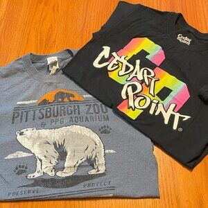 Set of 2 Graphic T-shirts Bundle